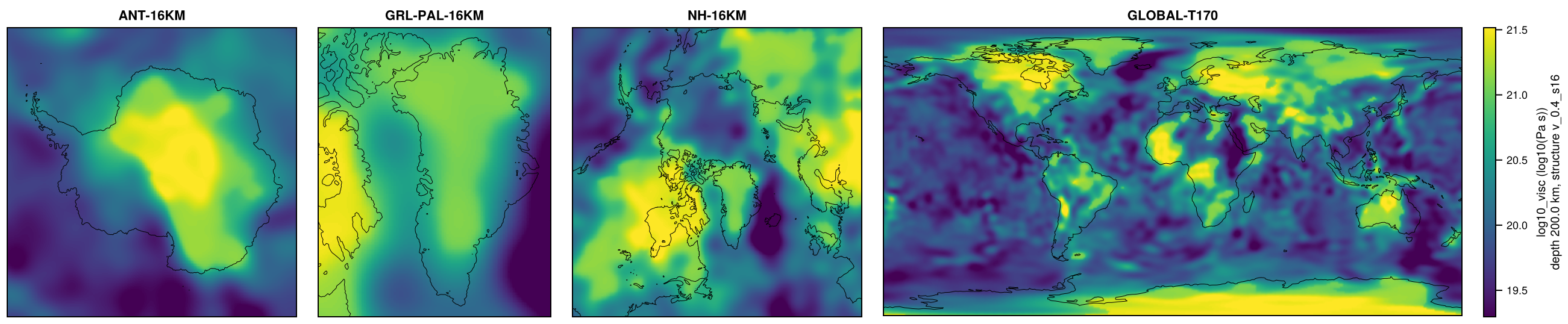 SolidEarth-Bagge2021 on ANT-16KM, GRL-PAL-16KM, NH-16KM, GLOBAL-T170: log10_visc.